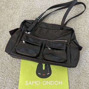 Samo Ondoh Utility Bag Large in Chocolate